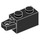 LEGO Black Hinge Brick 1 x 2 Locking with Single Finger On End Horizontal (30541 / 53028)