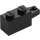 LEGO Black Hinge Brick 1 x 2 Locking with Single Finger On End Horizontal (30541 / 53028)