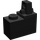 LEGO Schwarz Scharnier Backstein 1 x 2 mit 1 Finger (76385)