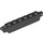 LEGO Black Hinge Brick 1 x 6 Locking Double (30388 / 53914)