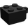 LEGO Black Hinge Brick 2 x 2 Locking with 1 Finger Vertical (no Axle Hole) (30389)