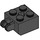 LEGO Zwart Scharnier Steen 2 x 2 Vergrendelings met Axlehole en Dual Finger (40902 / 53029)