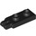 LEGO Black Hinge Plate 1 x 2 with 2 Fingers Hollow Studs (4276)