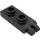 LEGO Black Hinge Plate 1 x 2 with 2 Fingers Hollow Studs (4276)