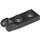 LEGO Black Hinge Plate 1 x 2 with Locking Fingers with Groove (44302)
