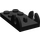 LEGO Black Hinge Plate 2 x 4 - Female (3597)