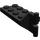 LEGO Noir Charnière assiette 2 x 4 avec Articulated Joint - Male (3639)
