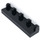 LEGO Schwarz Scharnier Fliese 1 x 4 (4625)