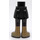 LEGO Black Hip with Basic Curved Skirt with Dark Orange Sash and Dark Tan Boots with Thick Hinge (35614)