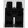 LEGO Noir Hanches et jambes avec Longue Coattails et pan de chemise (3815 / 23916)