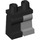 LEGO Zwart Heupen met Medium Stone Links Been en Zwart Rechtsaf Been (3815 / 73200)