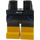 LEGO Schwarz Hüften mit Gelb Beine und Blau Lines (3815 / 73489)
