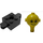 LEGO Noir Homemaker Figure with Yellow Head