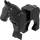 LEGO Noir Cheval avec Moveable Jambes et Brown Bridle (10509)