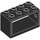 LEGO Noir Tuyau Reel 2 x 4 x 2 Titulaire (4209)