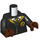 LEGO Schwarz Hufflepuff Student Minifigur Torso (973 / 76382)