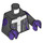 LEGO Black Huntress Minifig Torso (973 / 76382)