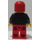 LEGO Black Jacket, Red Legs, Red Classic Helmet Minifigure