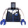 LEGO Black Jacket with Silver Planet Torso (973 / 76382)