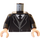LEGO Schwarz James Potter Minifig Torso (973)