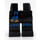 LEGO Black Jay - round emblem torso Minifigure Hips and Legs (3815 / 21589)