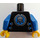 LEGO Negro Jay Torso, en Kimono (973 / 76382)