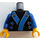 LEGO Black Jay Torso, in Kimono (973 / 76382)