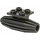LEGO Black Jet Engine with Ridges with 2 x 2 Top Plate (4229)