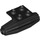 LEGO Black Jet Engine with Ridges with 2 x 2 Top Plate (4229)