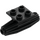 LEGO Black Jet Engine with Ridges with 2 x 2 Top Plate (4229)