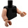 LEGO Black Jonathan Van Ness Minifig Torso (973 / 76382)