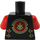 LEGO Schwarz Kai mit Kimono Torso (973 / 76382)