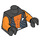 LEGO Black Kranxx Torso (973 / 76382)