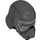 LEGO Black Large Figure Head (Kylo Ren) (25343)