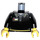 LEGO Schwarz LEGO Store Employee Minifig Torso (973 / 76382)