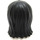 LEGO Black Long Straight Hair (18639 / 92255)