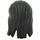 LEGO Black Long Straight Hair Swept Back (28321)