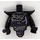 LEGO Black Lord Garmadon Minifig Torso (973 / 34479)