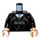 LEGO Schwarz Lucius Malfoy Torso (973 / 76382)