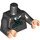 LEGO Negro Lucius Malfoy Torso (973 / 76382)