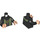 LEGO Black Madam Pince Minifig Torso (973 / 76382)