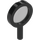 LEGO Black Magnifying Glass with Thick Frame and Solid Handle (10830)