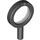 LEGO Black Magnifying Glass with Thick Frame and Solid Handle (10830)