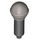 LEGO Black Microphone with Metallic Silver top (12172 / 36828)