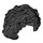 LEGO Black Mid-Length Curly Hair (80908)