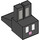 LEGO Noir Minecraft lapin Diriger avec Outlines (1020)
