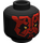 LEGO Noir Minifig Diriger avec Darth Maul (Goujon de sécurité) (83797 / 96707)