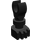 LEGO Schwarz Minifig Skelett Bein (6266 / 31733)