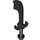 LEGO Black Minifig Sword Scimitar (43887 / 48693)