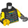 LEGO Black Minifig Torso Punk Pirate (973 / 73001)